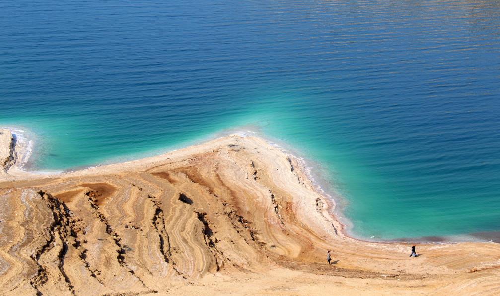 Gramusset - Maureen - Plage de sel de la mer Morte, Jordanie - Du wadi Rum à Pétra par la vallée arc-en-ciel - 6
