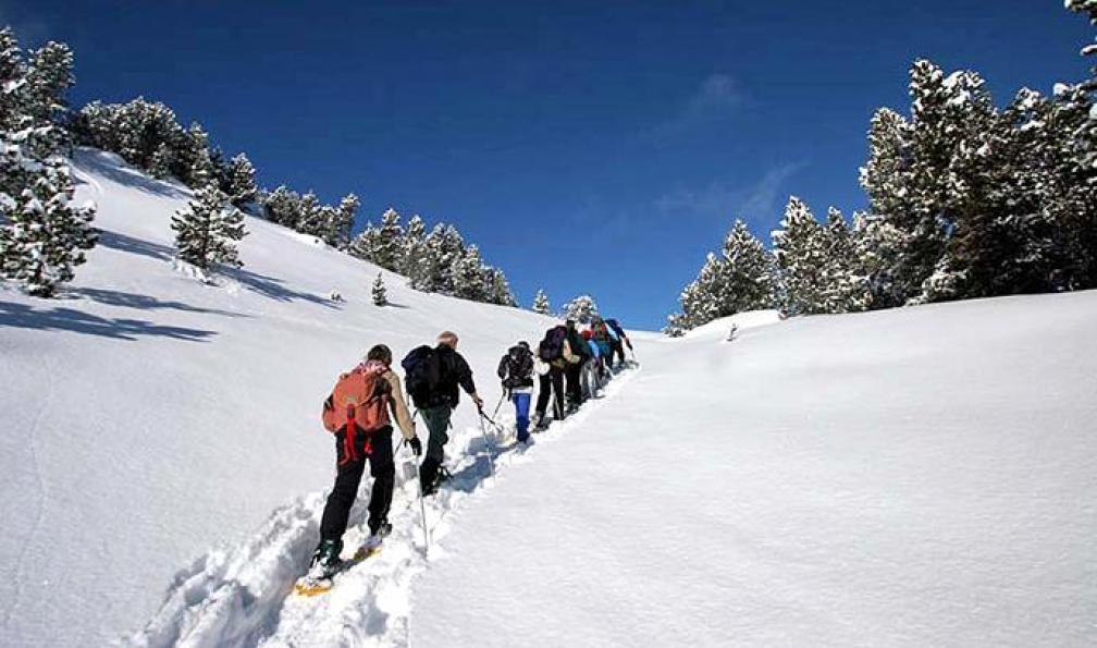Raquettes dans le val d'Aran, Pyrénées, France. - Traversée des Pyrénées catalanes - 3