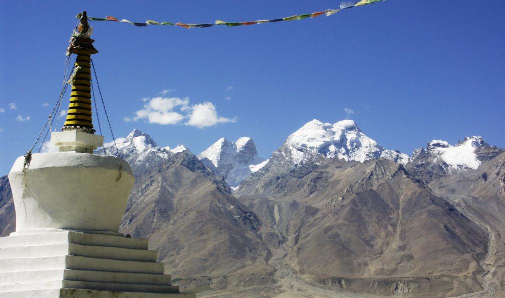 Chorten sur le site de Karsha, Zanskar, Inde. - La petite traversée du Zanskar - 5