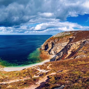 Pointe De St Mathieu Le Conquet Randonnée Massif Armoricain - 