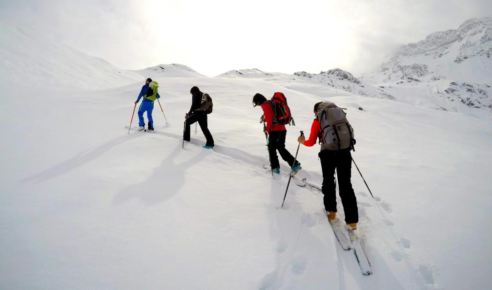 Chloé Davoine -  Ski de randonnée avec Paul Bonhomme, Queyras - Apprendre à faire sa trace avec Paul Bonhomme  - 3