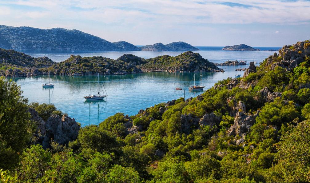 Crique de Kekova, Lycie, Turquie. - L'âme de la Turquie : Cappadoce et côte lycienne - 9