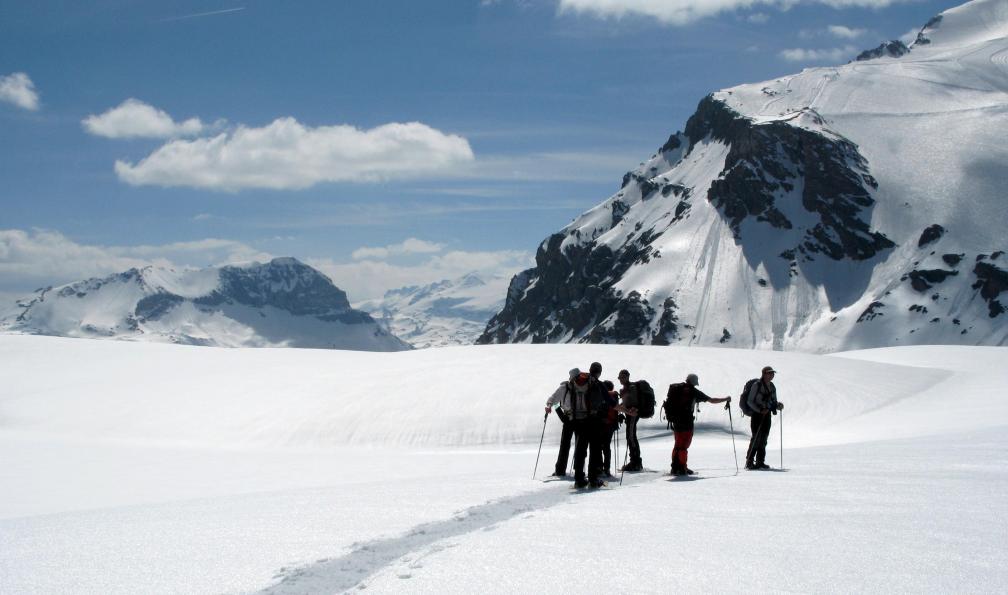 Raquettistes, Chamonix-Briançon, GTA, Vanoise. - Le tour de la Vanoise en raquettes - 6