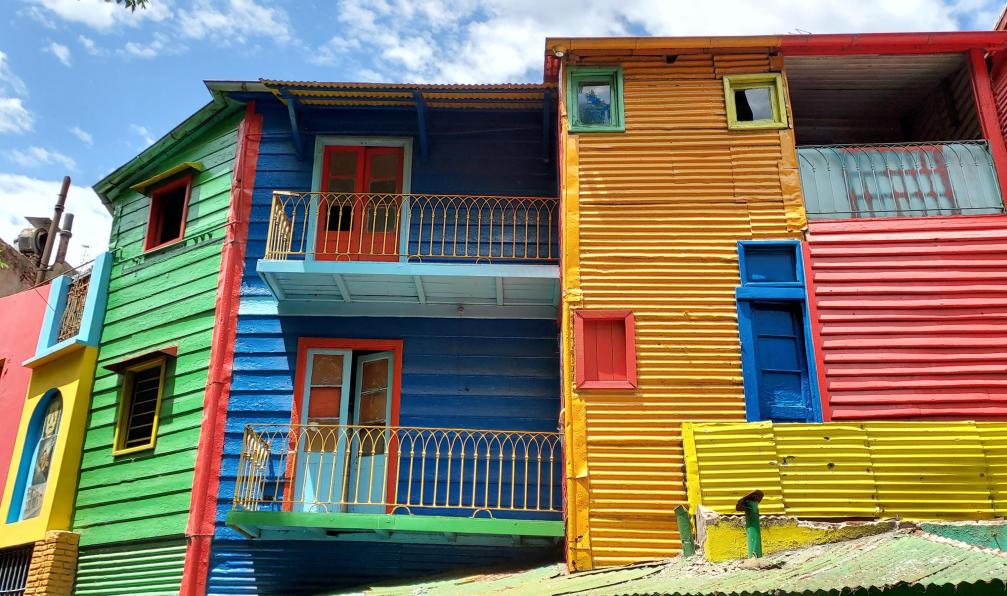 Giraud - Sandrine - Habitations colorées de Buenos Aires, Argentine - Trésors patagons - 6