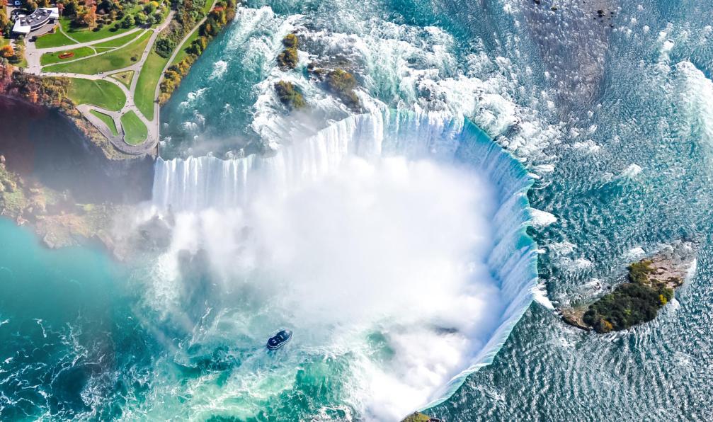 Des chutes du Niagara au Quebec