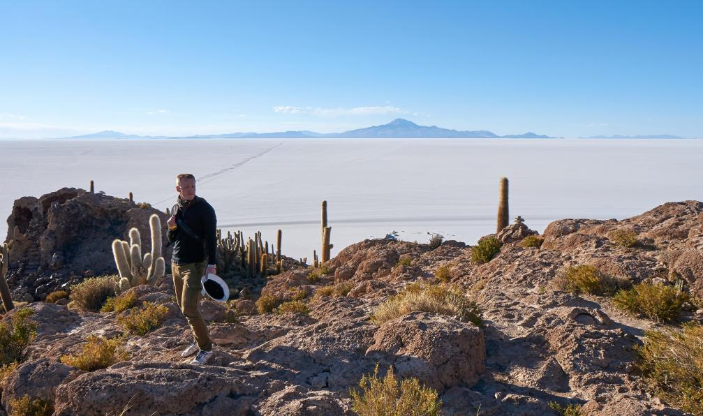 Image De lagune en salar