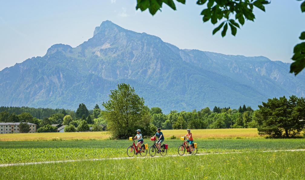 Eurofun - Cyclistes sur l'Alpe-Adria dans les Alpes autrichiennes - L'Alpe-Adria à vélo, de Salzbourg à Grado - 5
