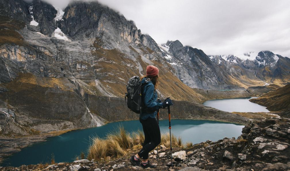 Clara Ferrand -  Mirador 3 lagunas au col de siulà, Pérou - Cordillères Blanche, Huayhuash et Pisco (5750 m) - 1