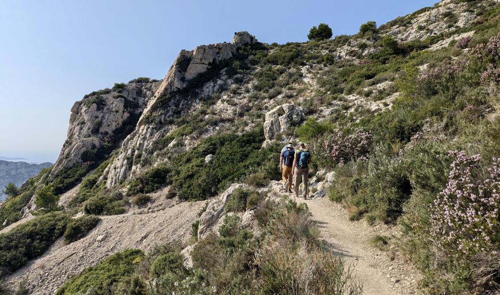Lanau - Blandine - Sentier en balcon vers Sormiou, Calanques, France - Week-end dans les Calanques - 5