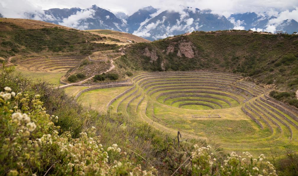 Crétois - Chloé - Site archéologique de Moray, sud du Pérou - Inca Colca - 7