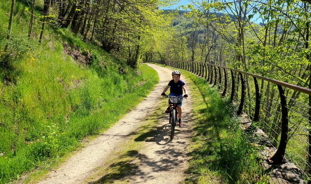 La Dolce Via à vélo en famille