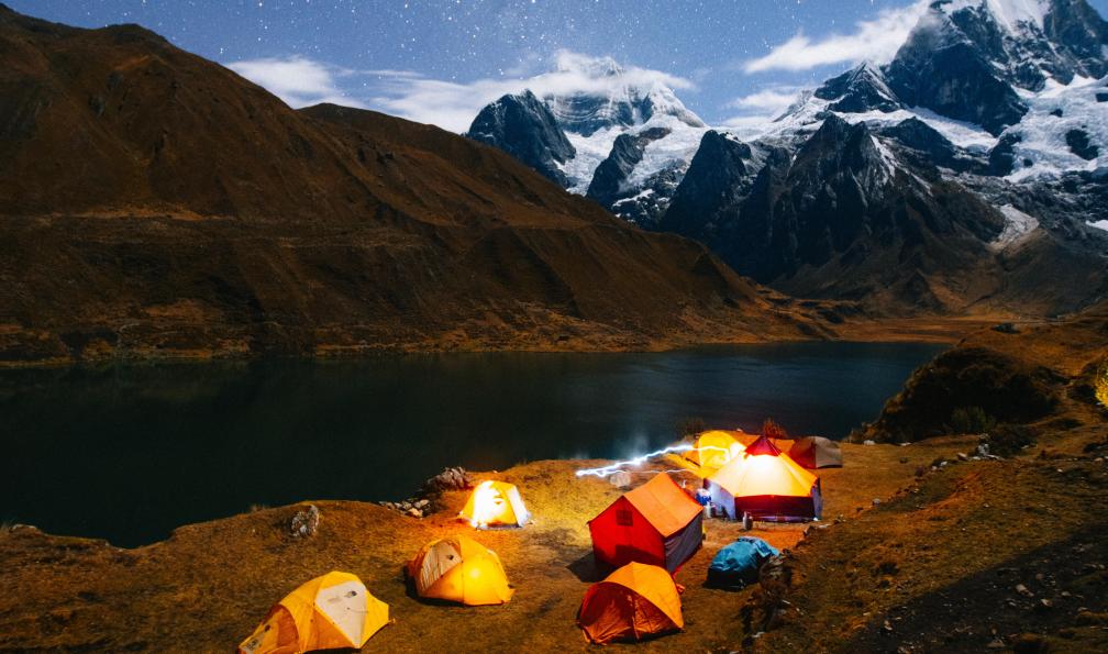 Clara Ferrand -  Laguna Carhuacocha, Camp, Pérou -  Le tour de Huayhuash  - 3