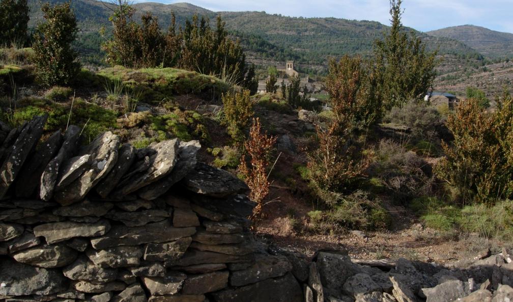 Paysage de la sierra de Guara, village, Espagne. - La Sierra de Guara - 4