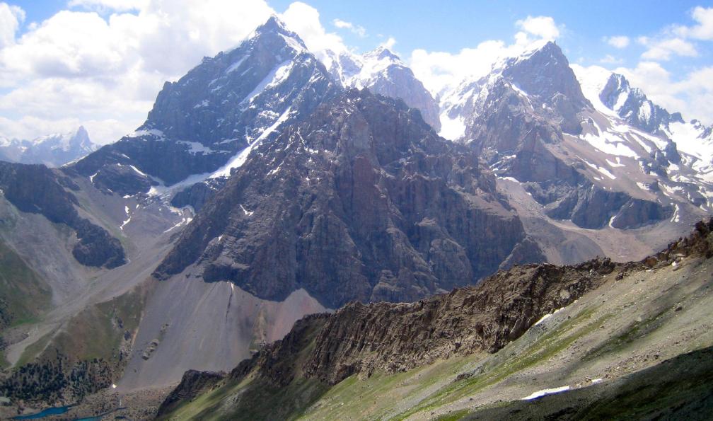 Massif du Chimtarga, Tadjikistan. - Odyssée sur la route de la soie - 6