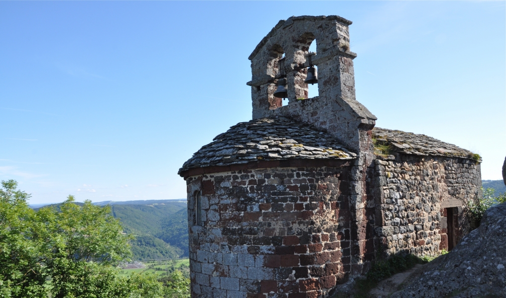 Chapelle de Rochegude, Haute-Loire, Auvergne, Massif central. - Compostelle en famille - 4