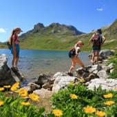 decouverte de la montagne en famille