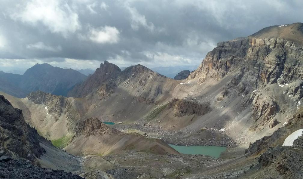 Wadbled -  Coralie -  Lacs Bleu et Vert, haute Ubaye, Alpes du Sud - Lacs et sommets des Alpes du Sud avec son chien - 6