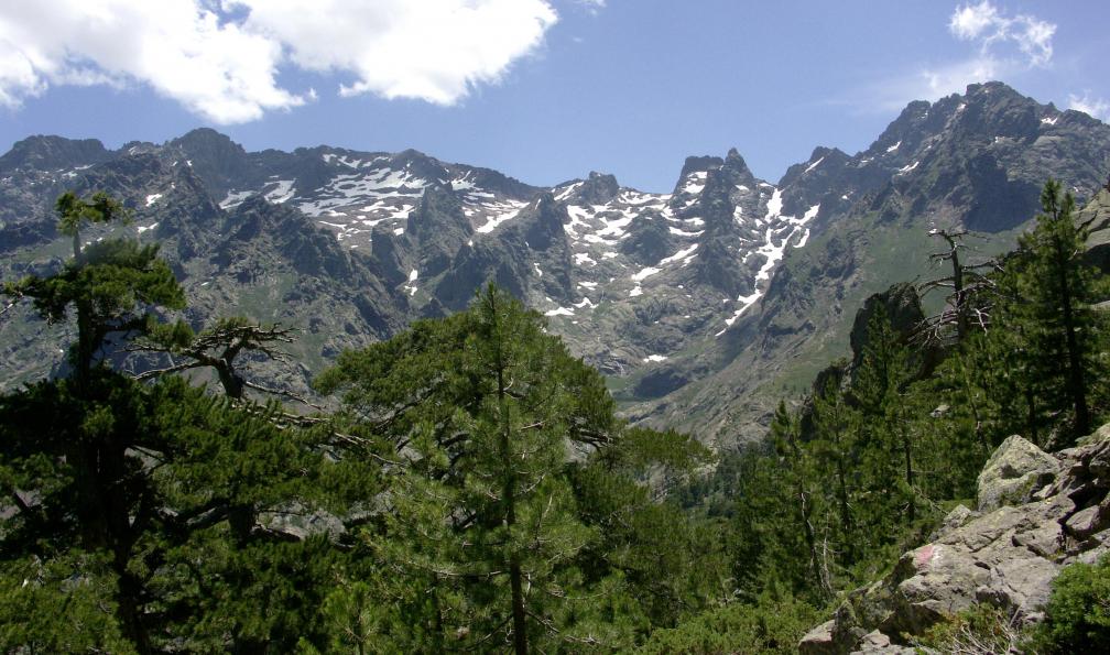 Monte Cinto depuis Haut Asco, Corse. - L'intégrale du GR20 en liberté - 7