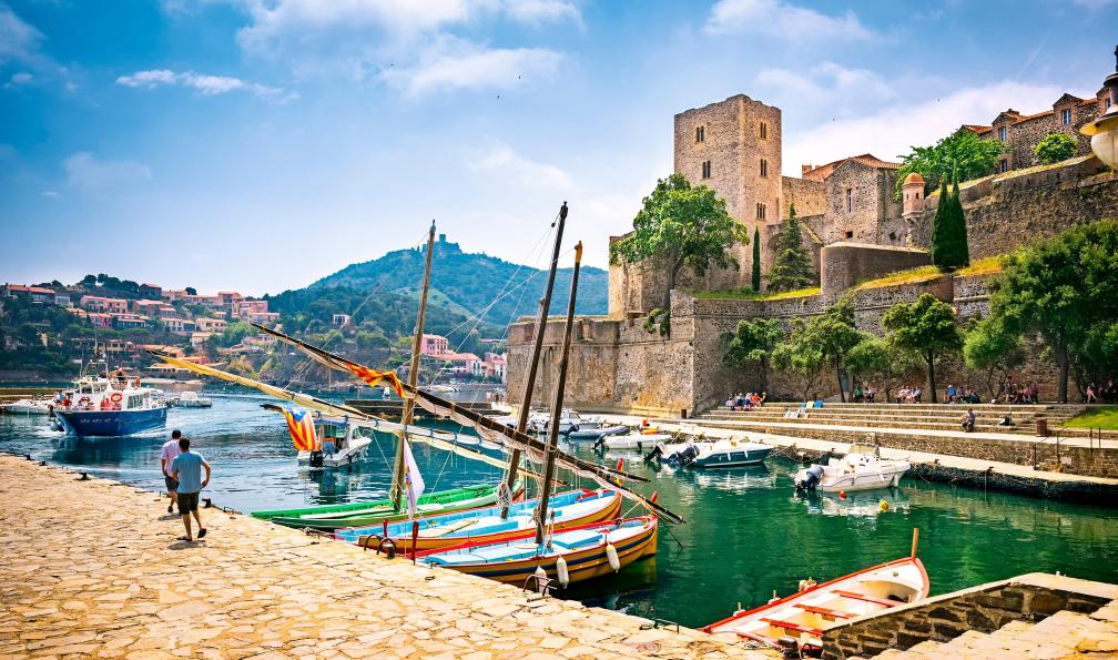 Golovianko - Adobe stock - Le château royal de Collioure, Pyrénées, France - Des Châteaux Cathares à la Méditerranée - 6