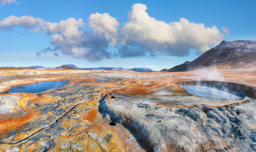 pilat666 - Adobe stock - Fumerolles et des bassins de boue en ébullition, activité géothermique de Hverir, Islande - L'intégrale des Hautes Terres Islandaises - 7