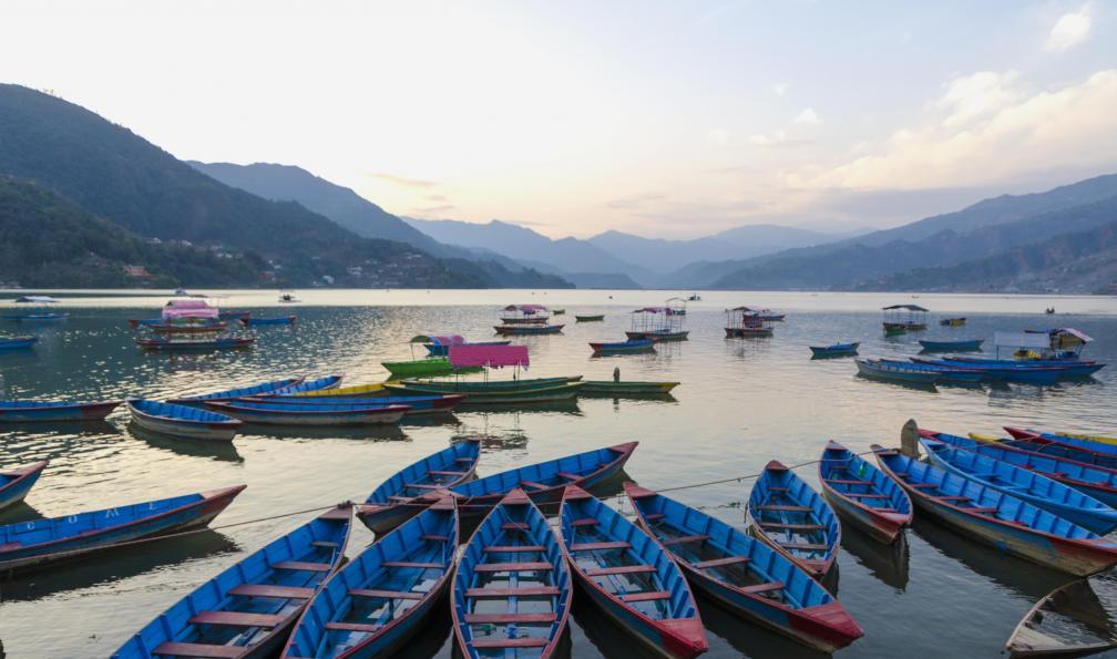Chunumunu -  Istock -  Bateaux et lac Fewa;Népal - Kopra Ridge : balcon des Annapurnas et Dhaulagiris - 3