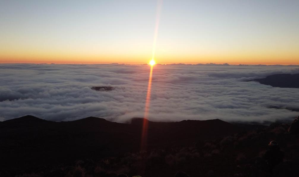 Briatte -  Tiphaine -  Lever de soleil au Piton des Neiges, La Réunion, France - De Mafate au Piton des Neiges - 8