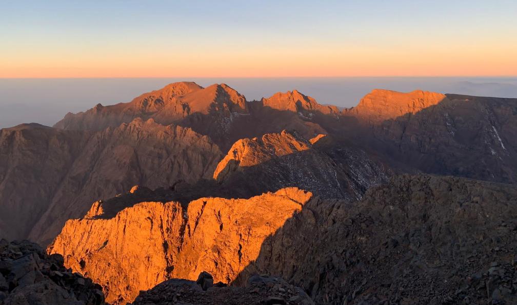 Durandard -  Gabrielle -  Ascension du Toubkal au lever du Soleil - Le raid du Toubkal - 7