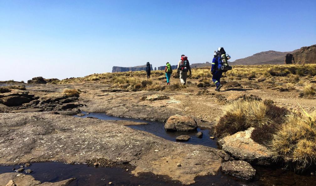 Isabelle -  Pesteil -  Randonnée au Drakensberg, Afrique du Sud.  - Les montagnes du Dragon - 8