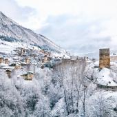 caucase ski de randonnée svanétie