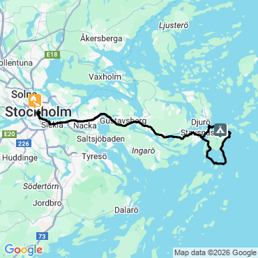 kayak îles stockholm