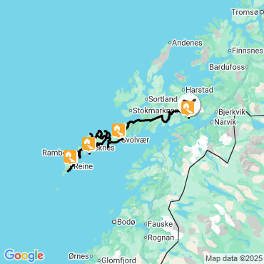 îles lofoten hiver