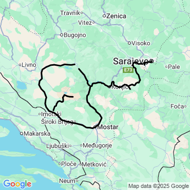 randonnée bosnie