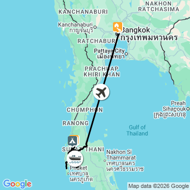 Itinéraire Les mille et une facettes de Thaïlande