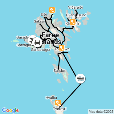 autotour îles féroé