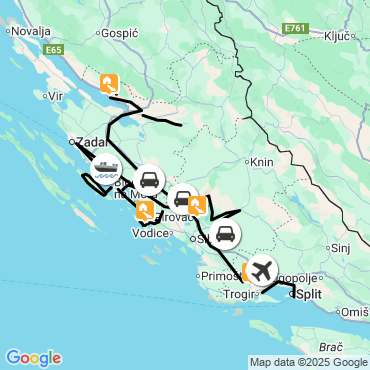 îles en îles en dalmatie