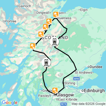 ecosse à vélo