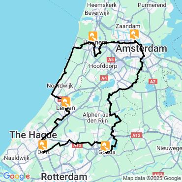 amsterdam bruxelles à vélo