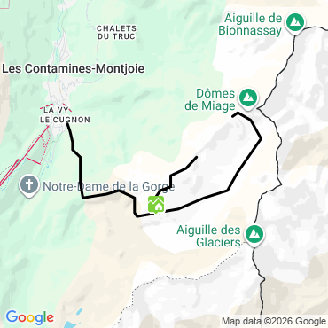 ascension des dômes de miage