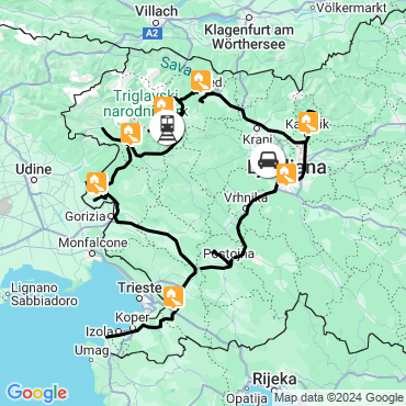 Itinéraire Les incontournables de la Slovénie