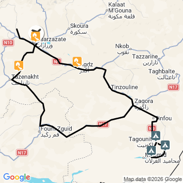 rando desert maroc
