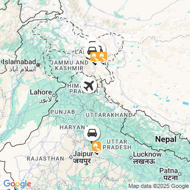 pays ladakhi et tajmahal