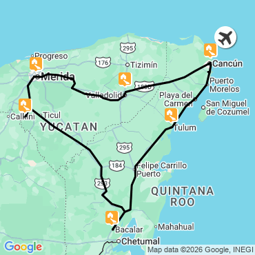 kayak mexique