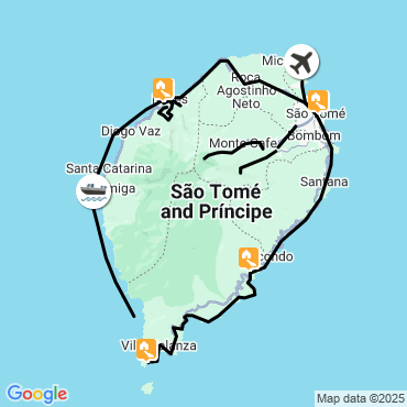 Itinéraire L'île cacao