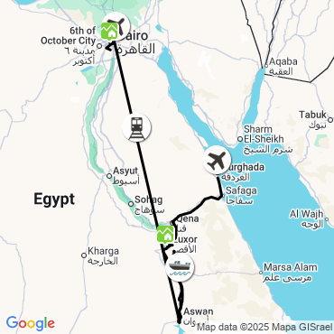 pyramides et croisiere en famille
