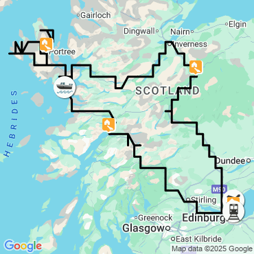 Itinéraire Ecosse sauvage : des Highlands à l'île de Skye