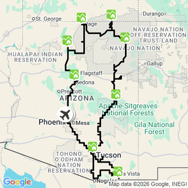voyage arizona