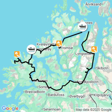 alpes de lyngen et senja