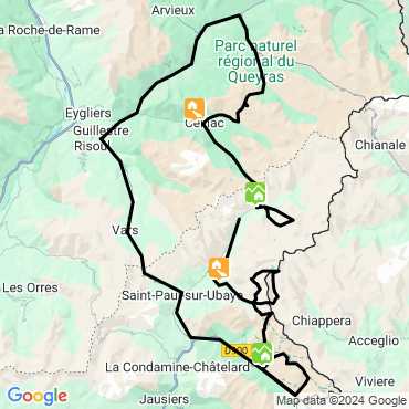 Itinéraire Les 