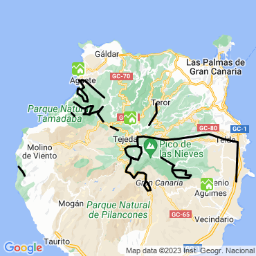 Itinéraire Les richesses de Gran Canaria