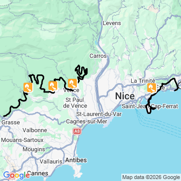 la riviera secrète : des cimes à la méditerrannée